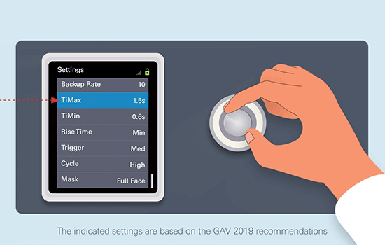 Choosing the right settings illustration