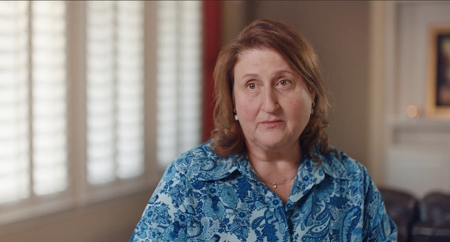  Woman sharing her sleep apnoea treatment journey using CPAP therapy