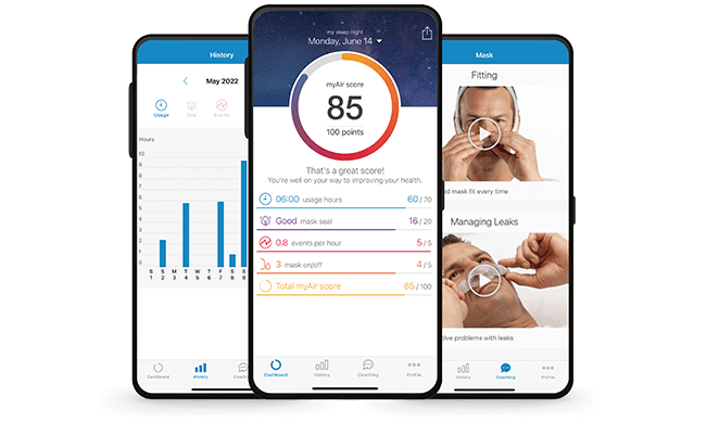 ResMed-myAir-app-and-coaching-program-for-Air10-CPAP-patients-mobile