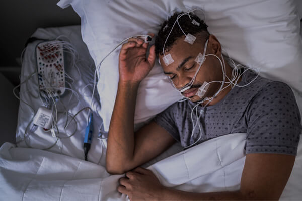 Taking part in a sleep study