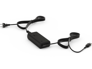 A cut-out of the AirSense 11 65W power supply unit and cable.