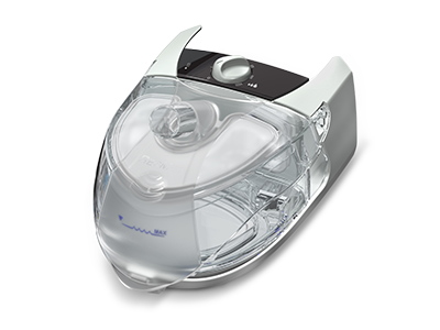 A cut-out of the ResMed H4i humidifier for Stellar devices