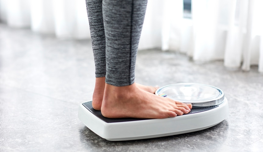  monitoring weight via scale